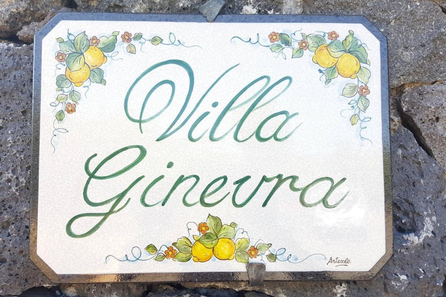 Villa Ginevra Санта-Венеріна Екстер'єр фото